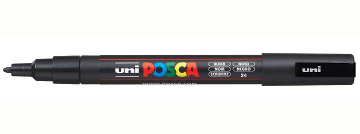 Produktbild Posca Marker PC-3M Rundspitze (Schwarz, 0.90 mm, 1 x)