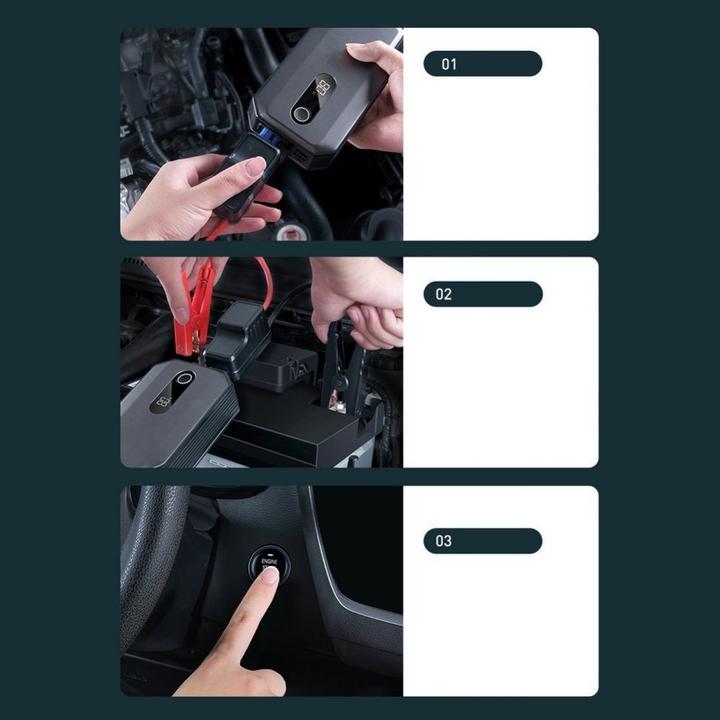 Produktbild Baseus Max Car Jump Starter (20000 mAh, 42 W, 74 Wh)