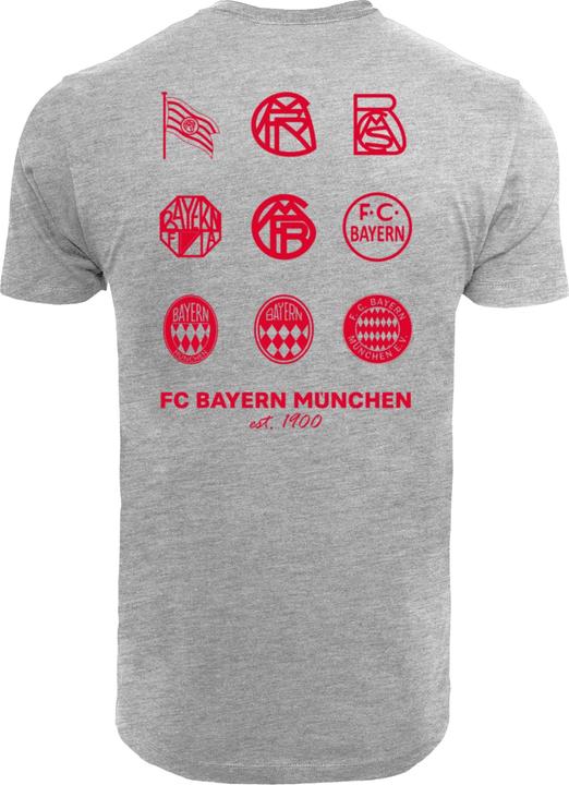 Immagine prodotto FC Bayern München Maglietta Logo History Red Collo rotondo - 112157 (M)