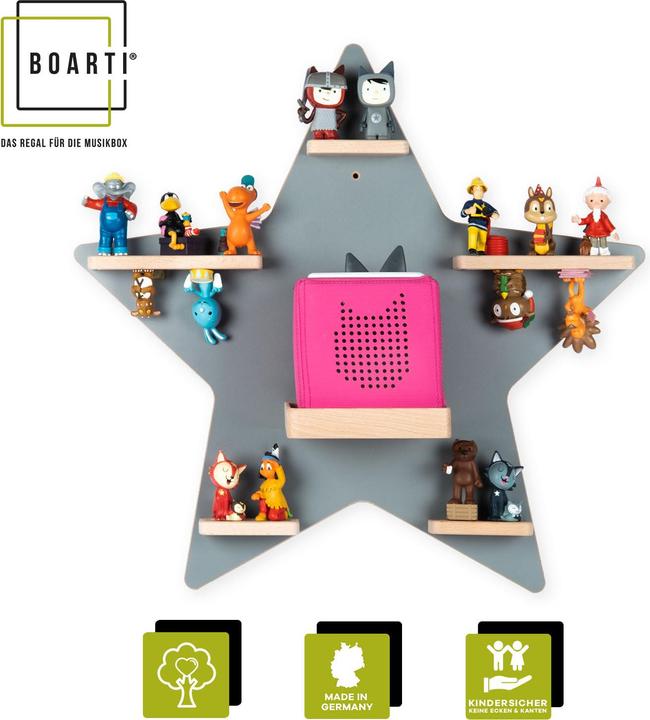Immagine prodotto VCM Mensola in legno star Toniebox Tonies