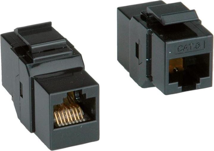 Produktbild Roline RJ45 Kupplung, Keystone, ungeschirmt, Kat6/Kl.E (Keystone Modul)