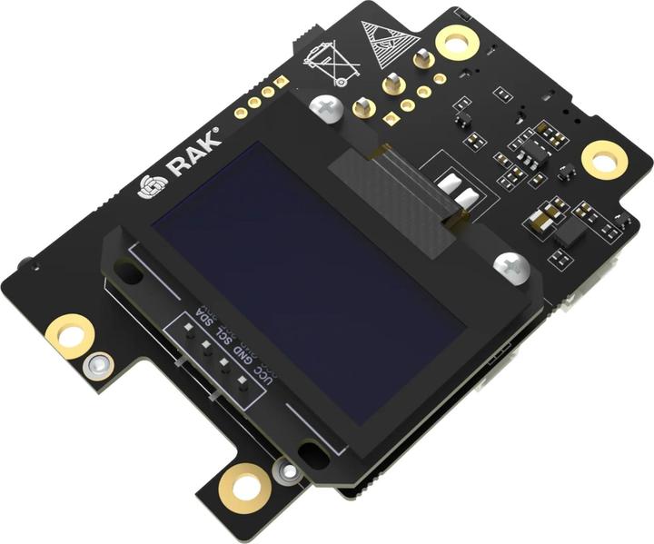 Produktbild RAK Wireless WisMesh Meshtastic BaseBoard RAK19026 mit OLED und GPS