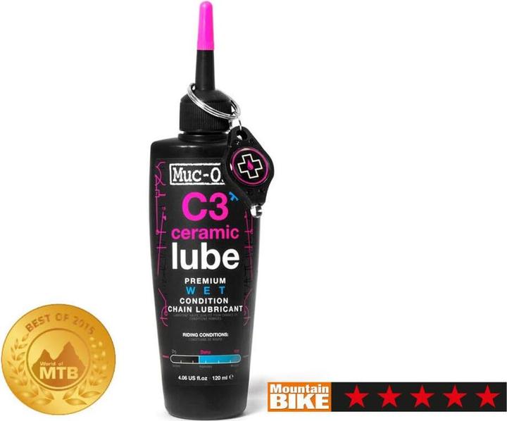 Produktbild Muc-Off C3 Wet Ceramic Lube (120 ml, Kettenöl)