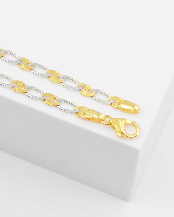 Actual product image Muau Fantasy (White gold, Yellow gold, 45 cm)