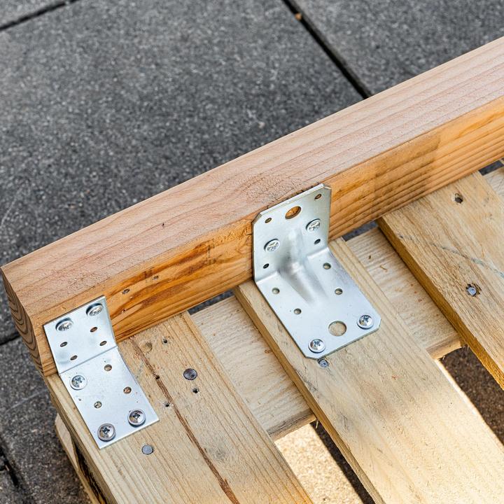 Immagine prodotto Helpmate Lochplattenwinkel 40x40x20, verzinkt, 24 Stück (Angolo della piastra forata, 24 pz.)