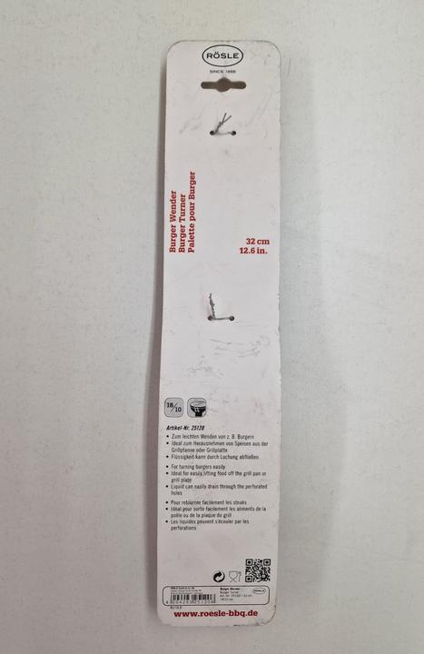 Actual product image Rösle Burger flipper