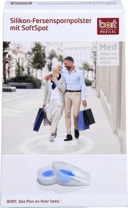Actual product image Bort Medical Silicone heel spur pad S-38 SoftSpot (Foot deodorant & powder, 318.50 ml)