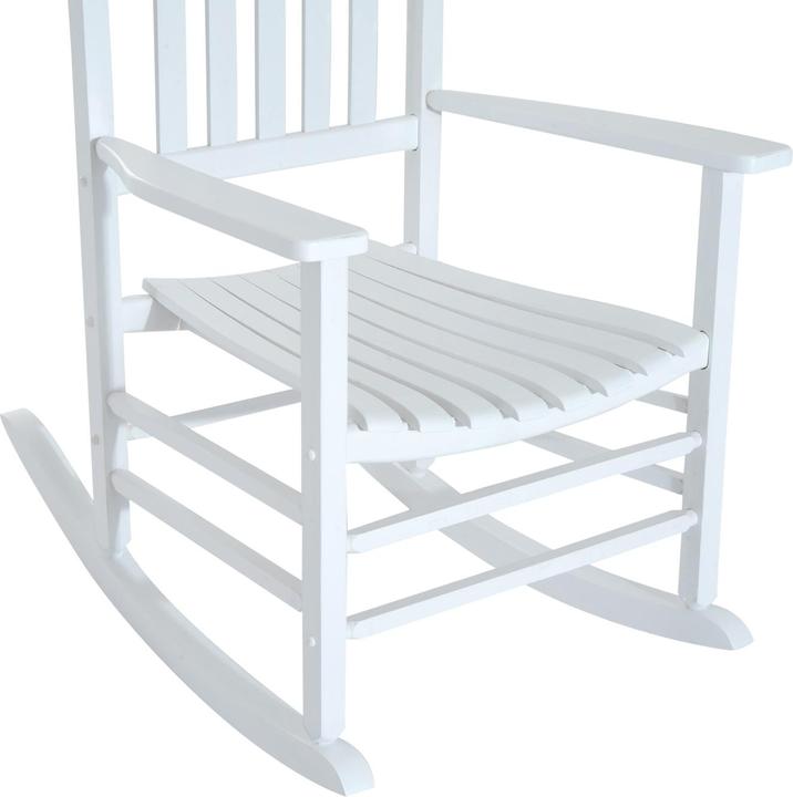 Actual product image Outsunny Rocking Chair with Armrest