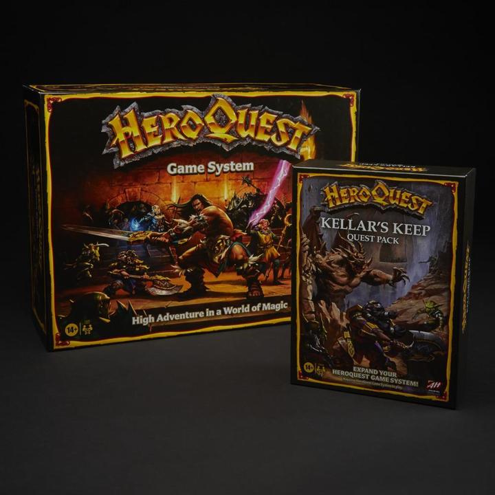 Actual product image Hasbro Gaming F4543 HeroQuest Board Game Expansion Strategy (English)