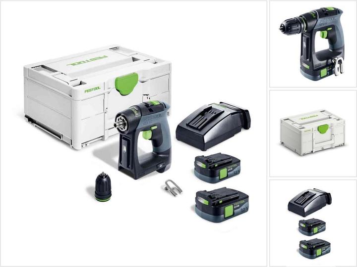 Produktbild Festool CXS 12 2,5-Plus (Akkubetrieb)