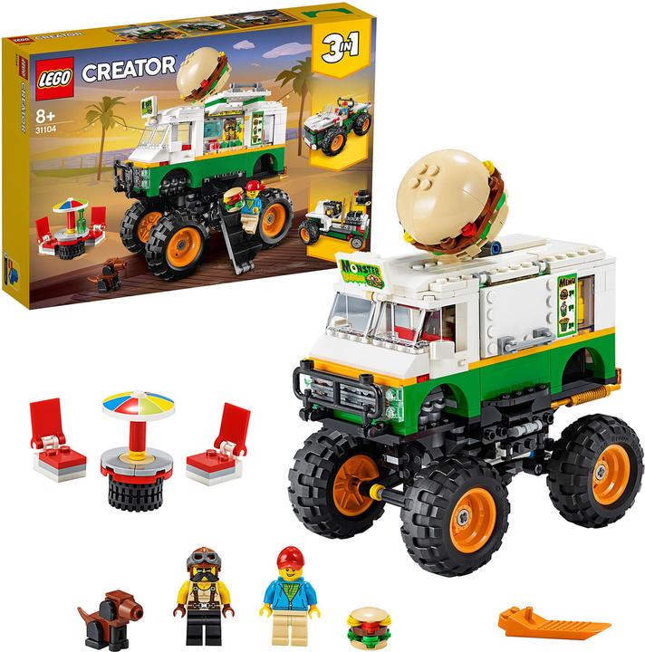 Produktbild LEGO Burger-Monster-Truck (31104, LEGO Creator Expert)