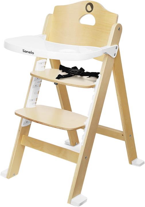 Produktbild Lionelo Stuhl Floris 3in1 White Natural (Hochstuhl Sitzerhöhung)