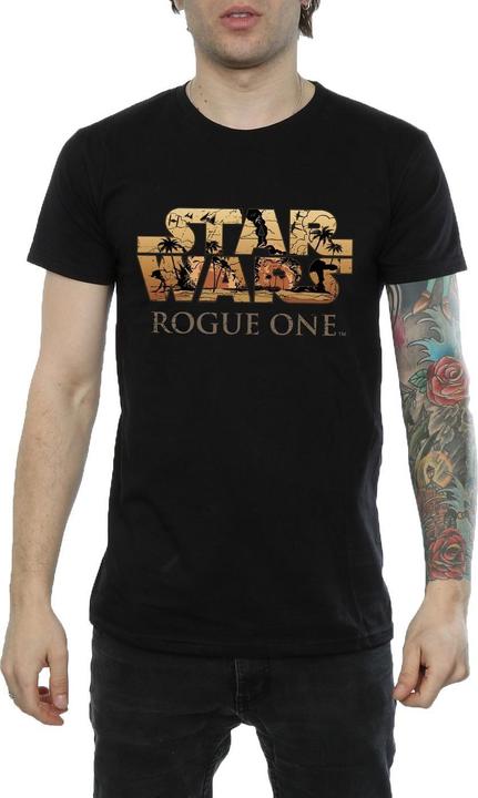 Produktbild Star Wars Rogue One Logo Scene TShirt (M)