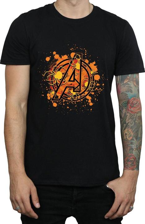 Produktbild Avengers Assemble Halloween Spider Logo TShirt (XL)
