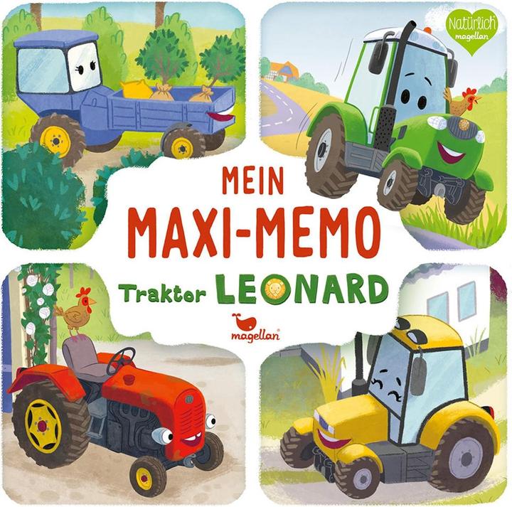 Actual product image My Maxi-Memo - Tractor Leonard (German)