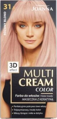 Joanna Multi Cream Color Hair Dye 31.5 Roseonde (31.5 Rosy Blonde)