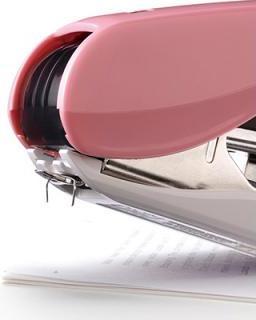 Actual product image Max Stapler Vaimo 11 lemon yellow, flat stapler (32 Sheets)