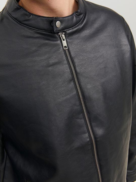 Produktbild Jack & Jones Plus Size Kunstlederjacke Kunstlederjacke (XXL)