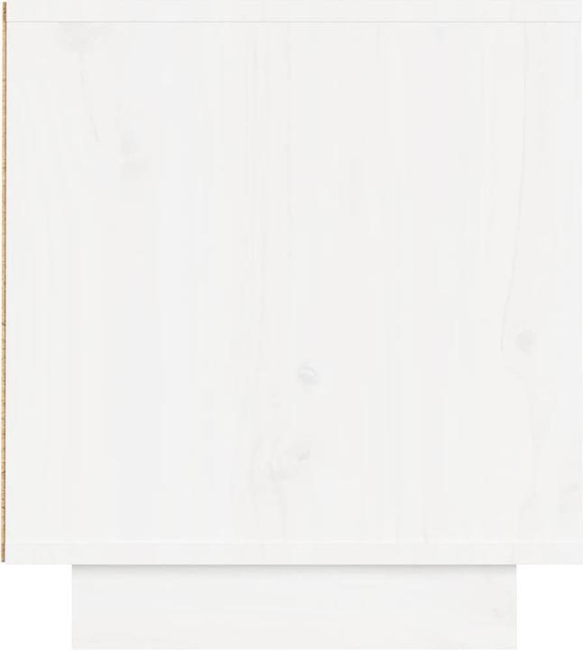 Produktbild VidaXL TV-Schrank Weiss 140x35x40 cm Massivholz Kiefer,Farbe (140 x 35 x 40 cm)