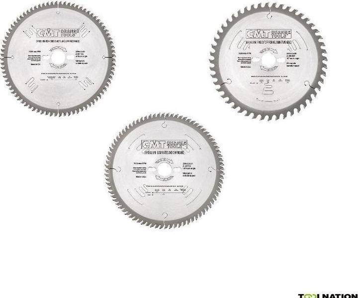 Productafbeelding CMT 287.034.06H Sägeblatt Hohlzahn positiv 160 x 20 x 34T