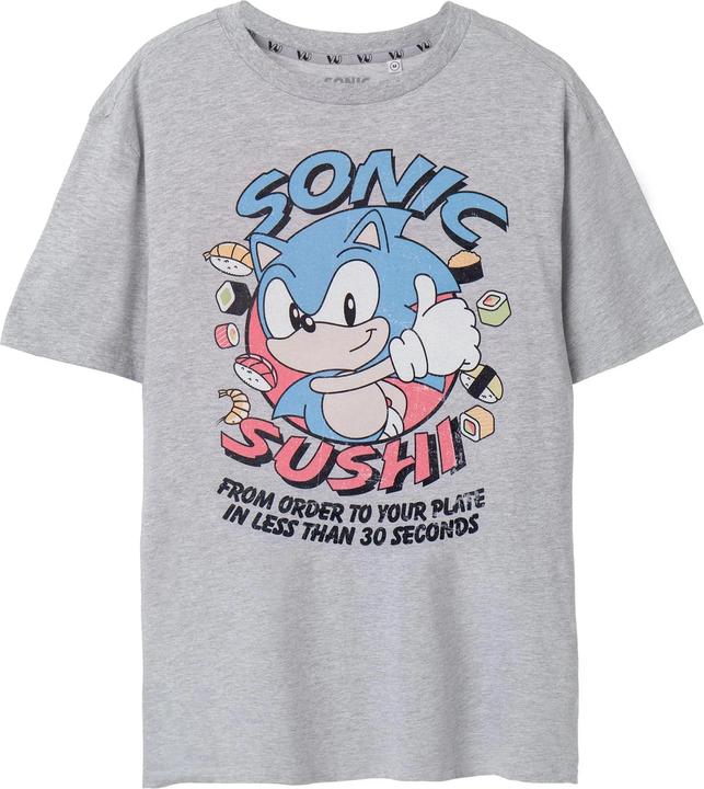 Immagine prodotto Sonic The Hedgehog Maglietta Sushi Maniche Corte Uomo (L)