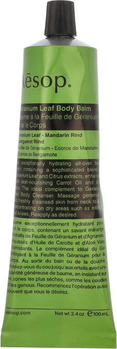Aesop Baume pour le corps à la feuille de géranium (Crème pour le corps, 100 ml)
