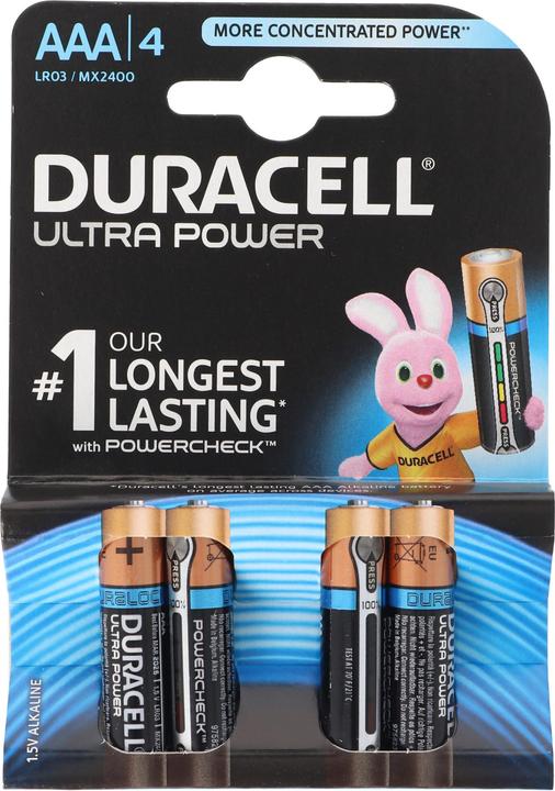 Image du produit Duracell Ultra (4 pcs, AAA, 1100 mAh)