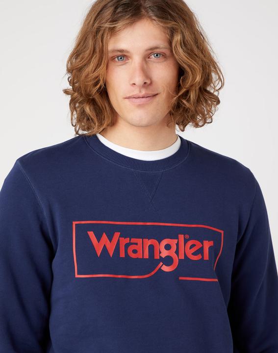 Produktbild Wrangler Frame Logo Crew (M)
