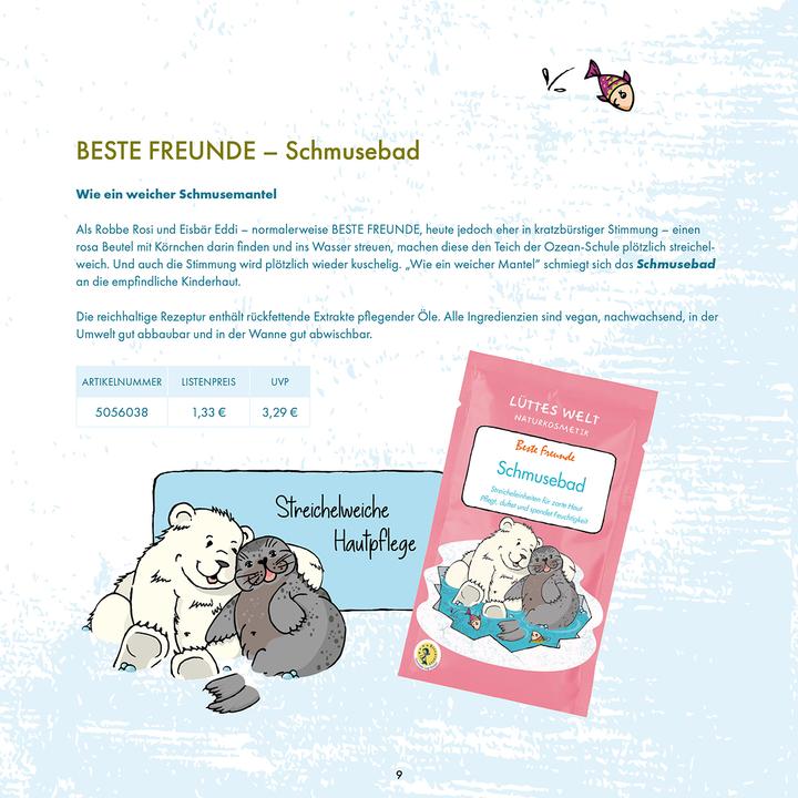 Produktbild Accentra Lüttes Welt Schmusebad (Badepralinen)