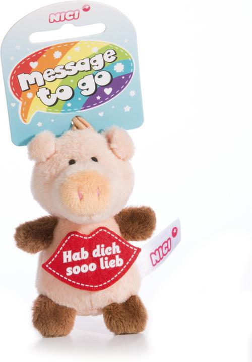 Produktbild NICI Schlüsselanhänger "Hab dich sooo lieb"