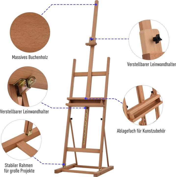 Produktbild Jamb Staffelei