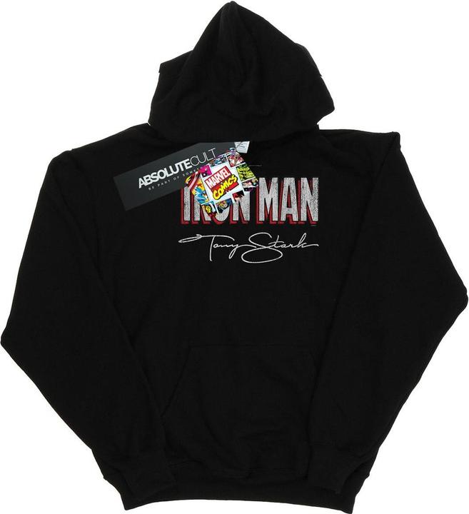 Immagine prodotto Iron Man AKA Tony Stark Felpa con Cappuccio Uomo (S)