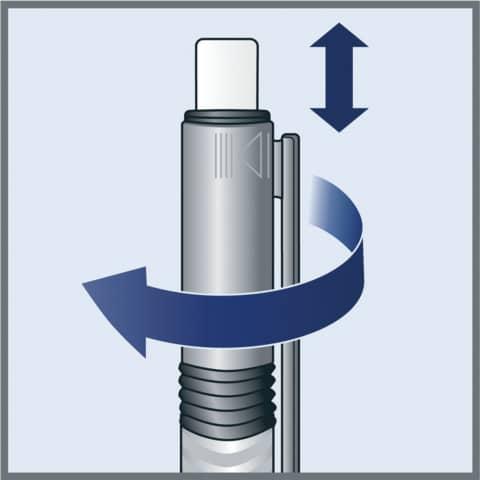 Immagine prodotto Staedtler Matita meccanica triplus® micro 774 Spessore della mina: 0,5 mm Designazione della durezza: B (0.50 mm, HB, 1 x)