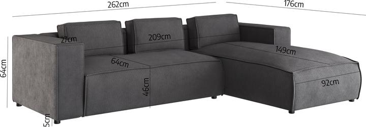 Actual product image Ropez Cloe (Corner sofa)