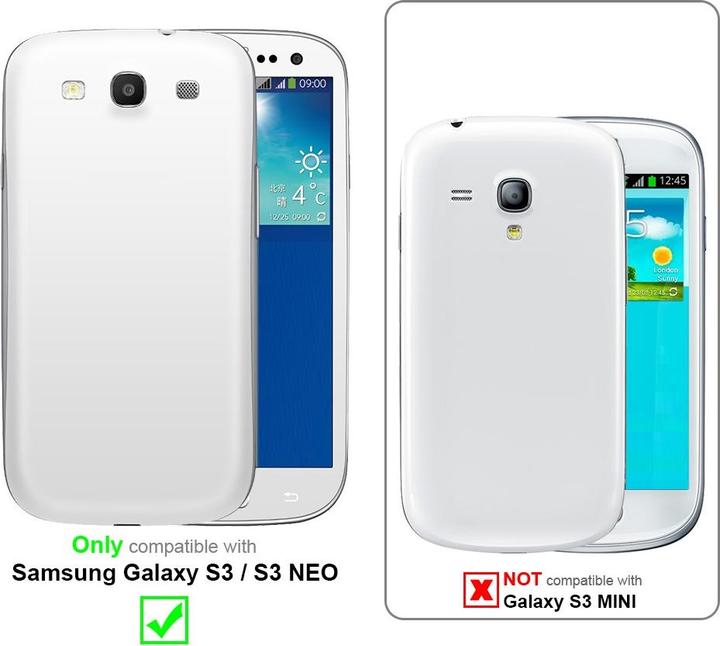 Image du produit Cadorabo Coque pour Samsung Galaxy S3 / S3 NEO universel avec Clip (Samsung Galaxy S3)