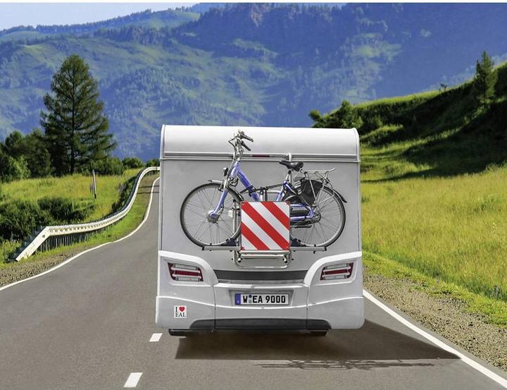 Productafbeelding Calima CAMPING EQUIPMENT waarschuwingsbord 46044, 2in1, Spanje en Italië