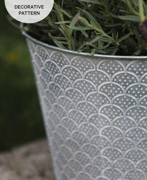 Actual product image Esmée Flower pot / planter Orient, sheet metal (23 cm)