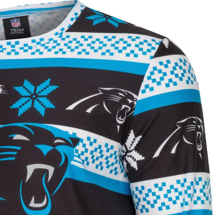 Produktbild Foco NFL Winter XMAS Pyjama Schlafanzug Carolina Panthers - L (L)