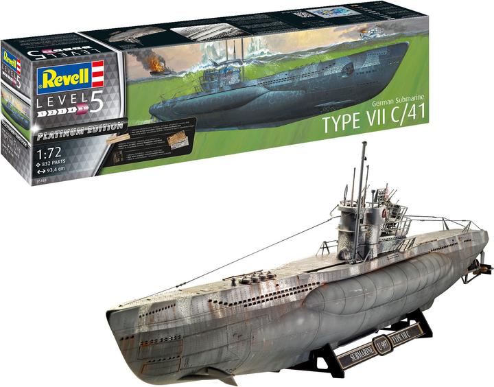 Image du produit Revell Sous-marin allemand de type VII C/41