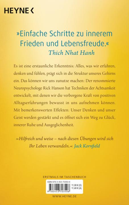 Actual product image Denken wie ein Buddha (German, Rick Hanson, 2018)