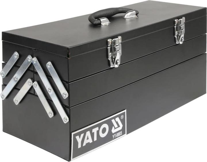 Actual product image Yato Steel tool box 460 x 200 x 225 mm