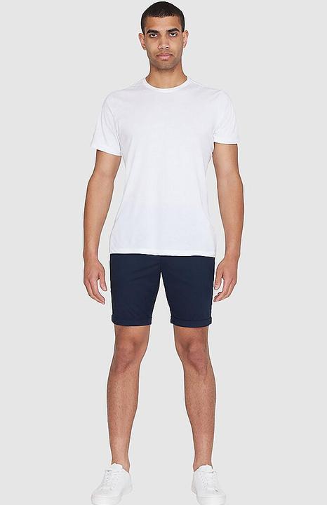 Produktbild Knowledge Cotton Apparel Regular Chino Poplin Shorts Total Eclipse (31)