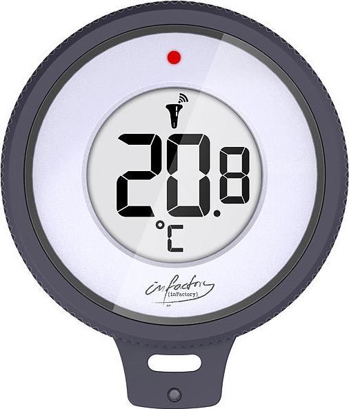 Image du produit Infactory Thermomètre intelligent pour bassin et piscine sans fil