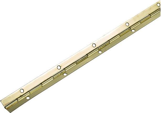 Produktbild Hettich Stangenscharnier H 600 x B 20 mm, vermessingt, 1 Stck (1 Stk.)