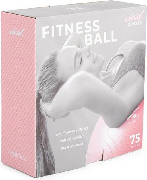 Immagine prodotto Sko Palla 75 cm GYMSTICK Vivid line 61334-75 Rosa (75 cm)