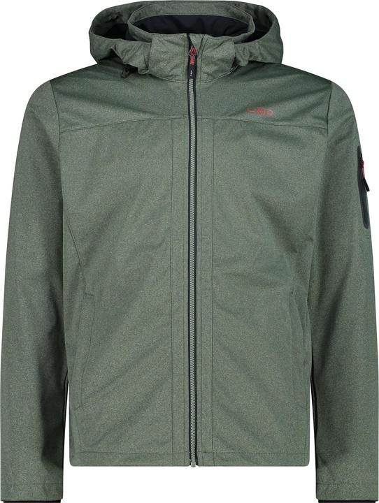 CMP Campagnolo Light Melange Softshell Jacket Zip Hood (M)