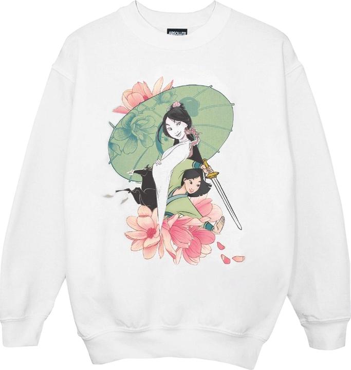 Produktbild Disney Mulan Magnolia Collage Sweatshirt Mädchen (152, 158)