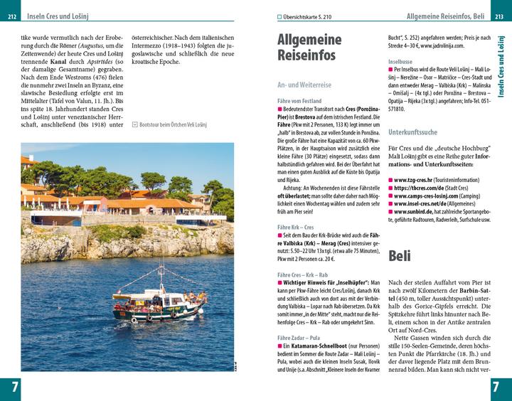 Produktbild Reiseführer Kroatien: Istrien und Kvarner Bucht (Deutsch, Werner Lips, 2022)