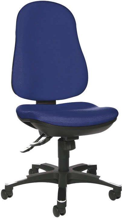 Actual product image Topstar Office chair Trend SY 10, 9020G26 blue, black fabric