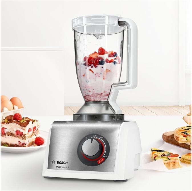 Produktbild Bosch Hausgeräte MC812S820 Küchenmaschine Edelstahl (3900 ml, 1250 W)